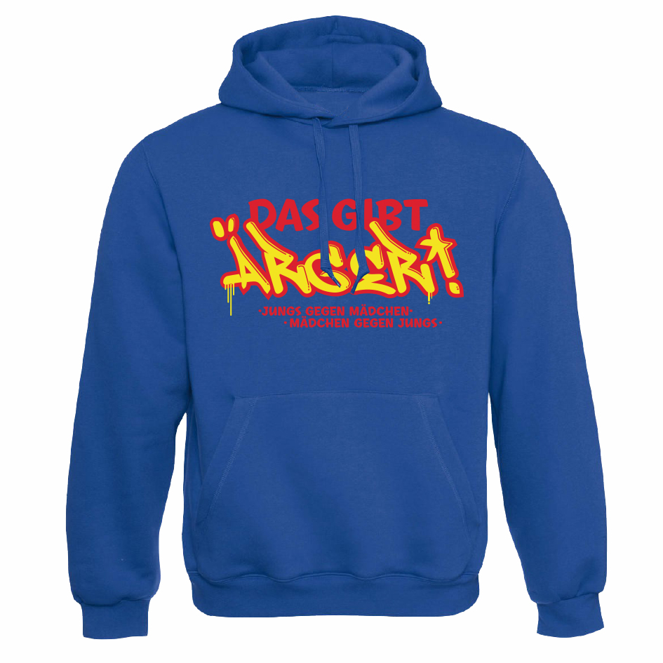 Bibi&Tina Das gibt Ärger Hoodie Kapuzenpullover royalblau