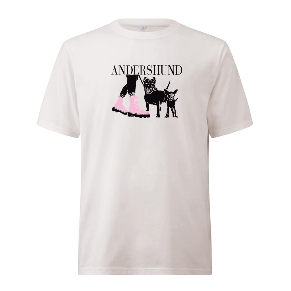 Andershund Andershund T-Shirt, weiß