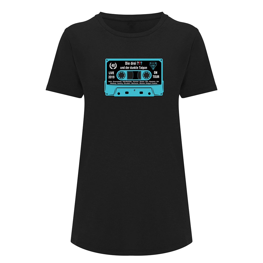 DDF Die drei ??? Kassette Shirt 2019 Damen Girlie