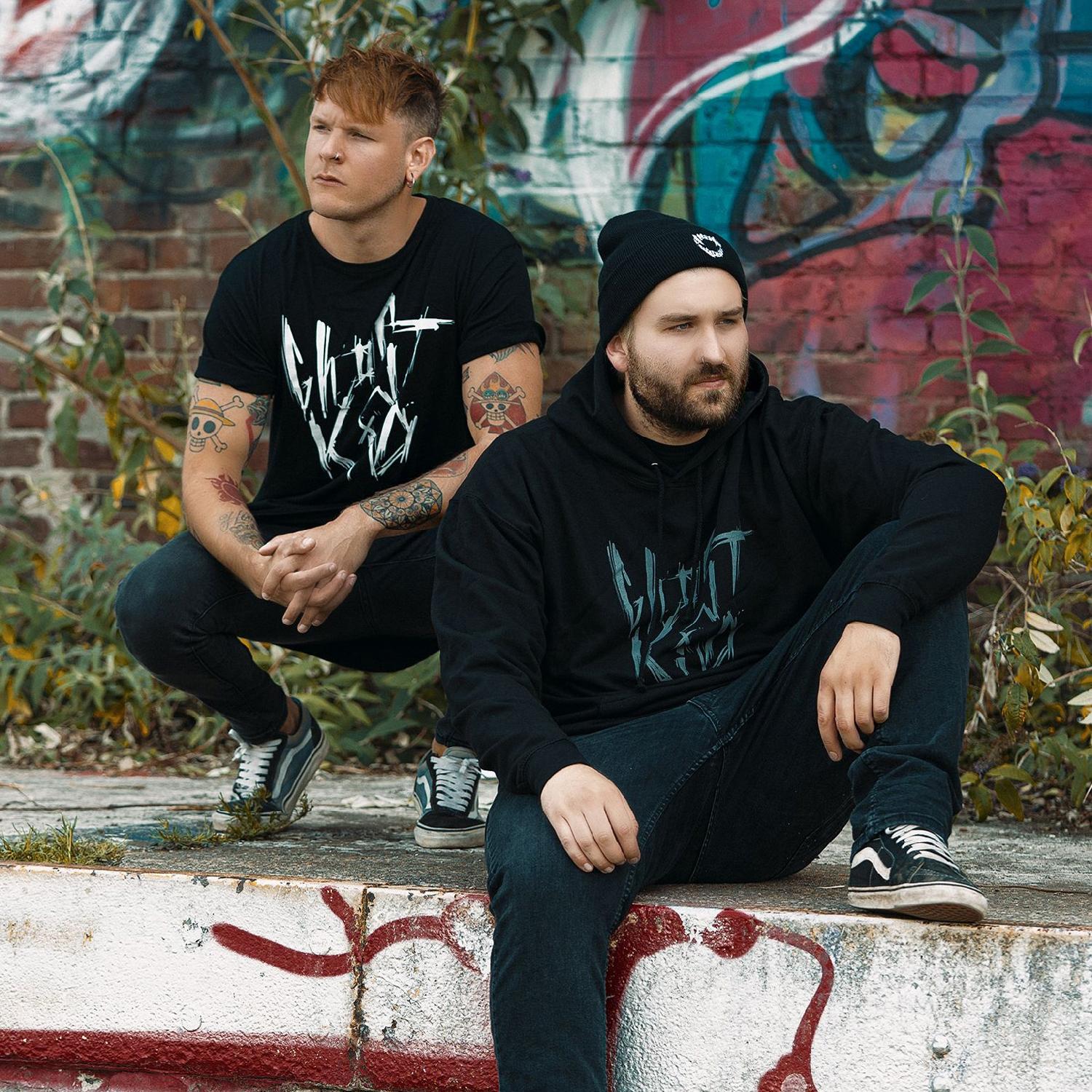 GHOSTKID Ghøstkid - Logo Hoodie Hoodie black