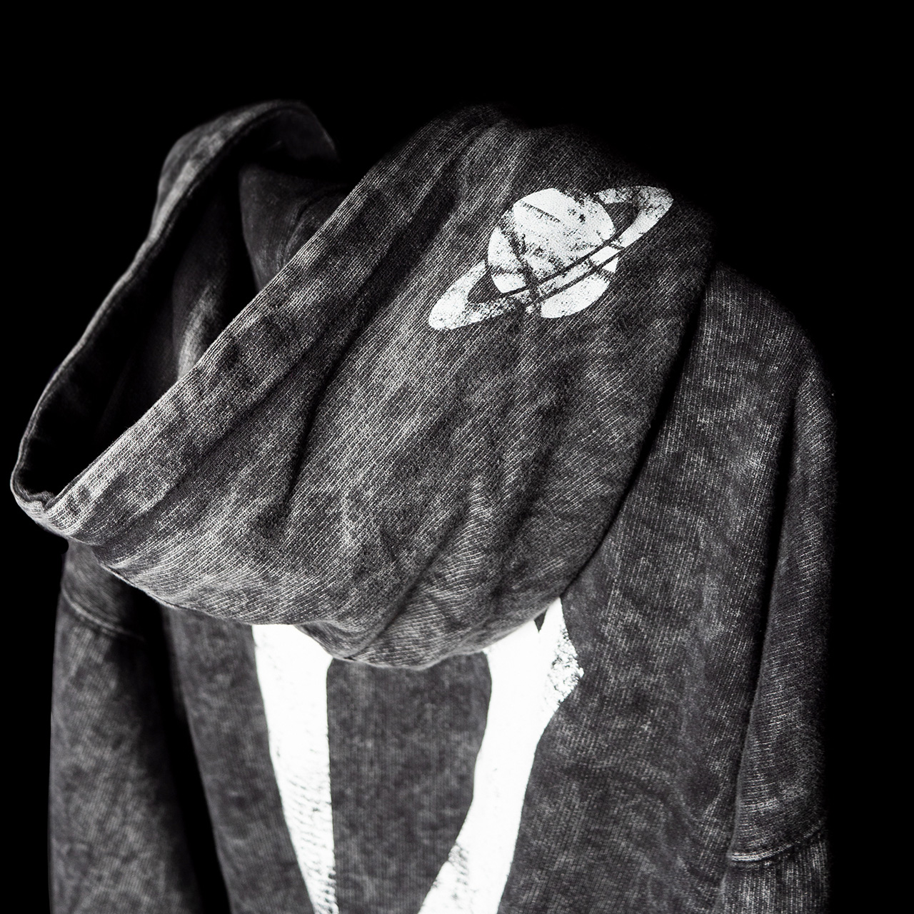 GHOSTKID Ghøstkid - Supernova Hoodie Hoodie mineral black