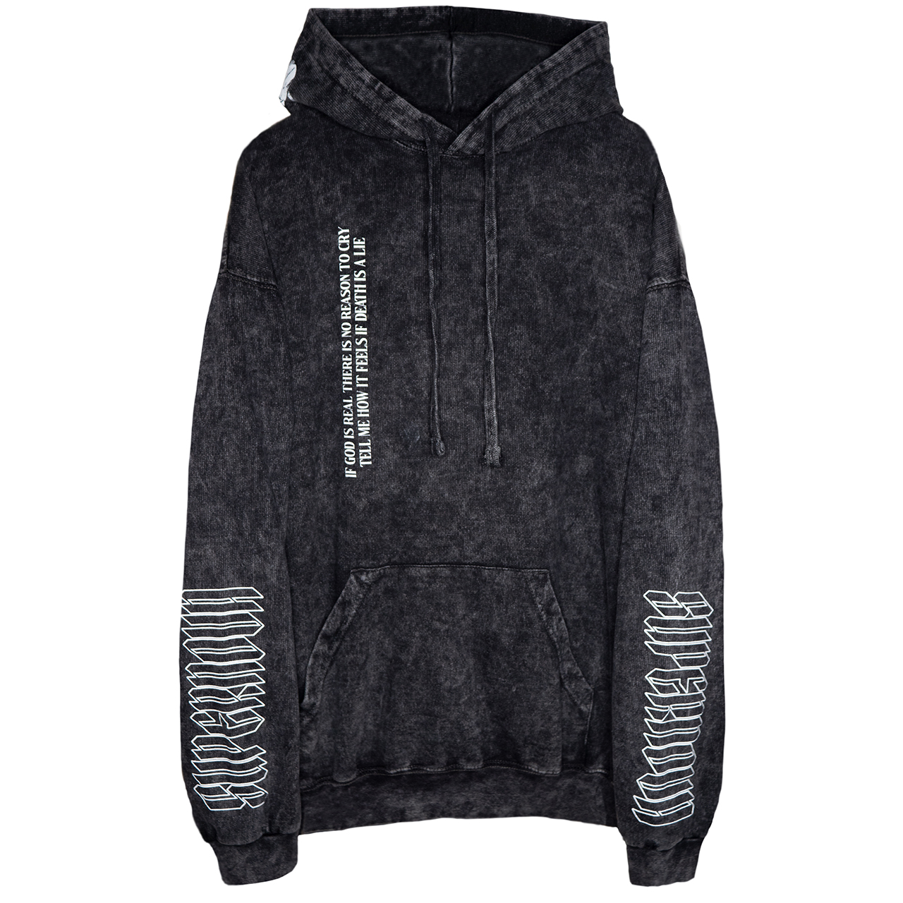 GHOSTKID Ghøstkid - Supernova Hoodie Hoodie mineral black