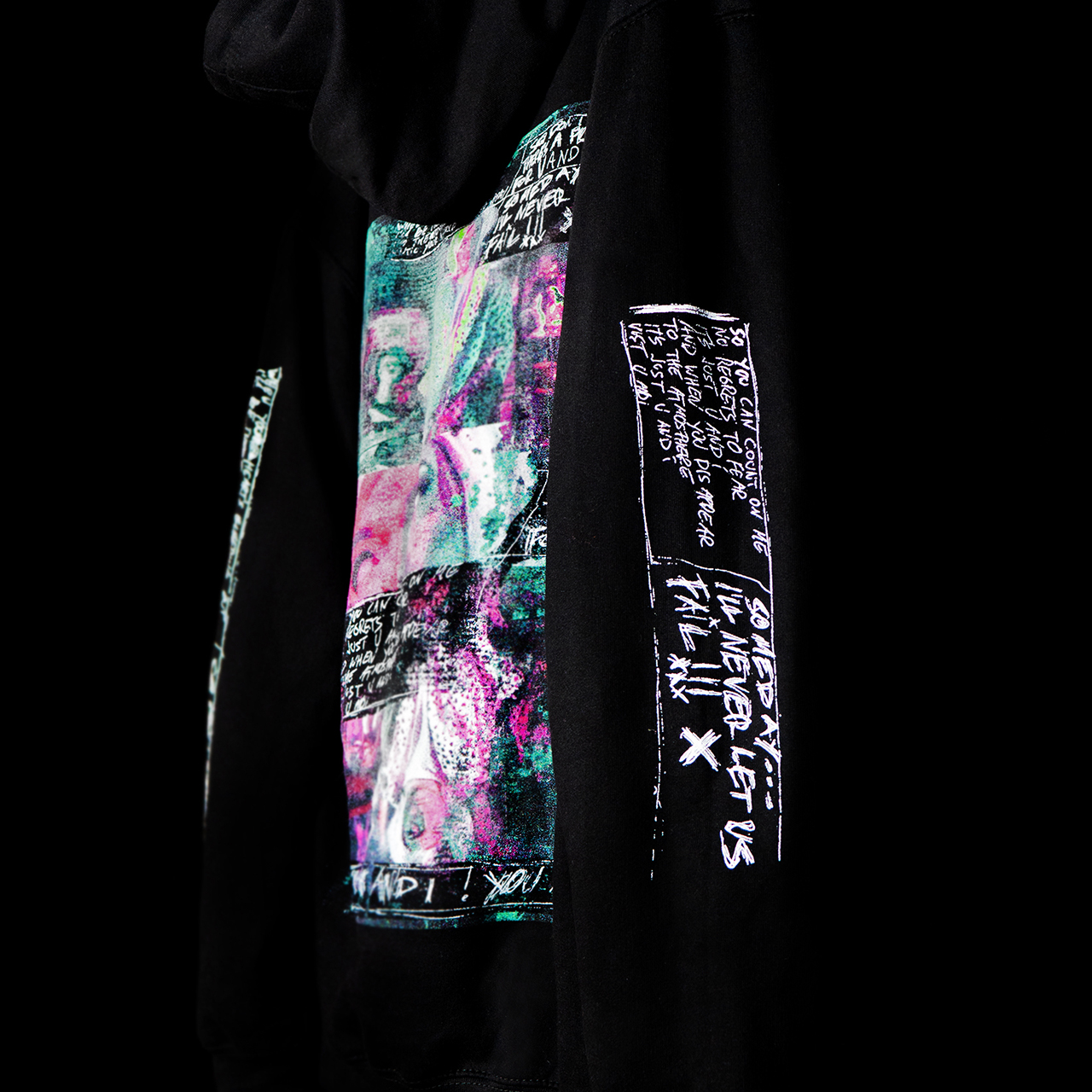 GHOSTKID Ghøstkid - You & I Hoodie Hoodie black
