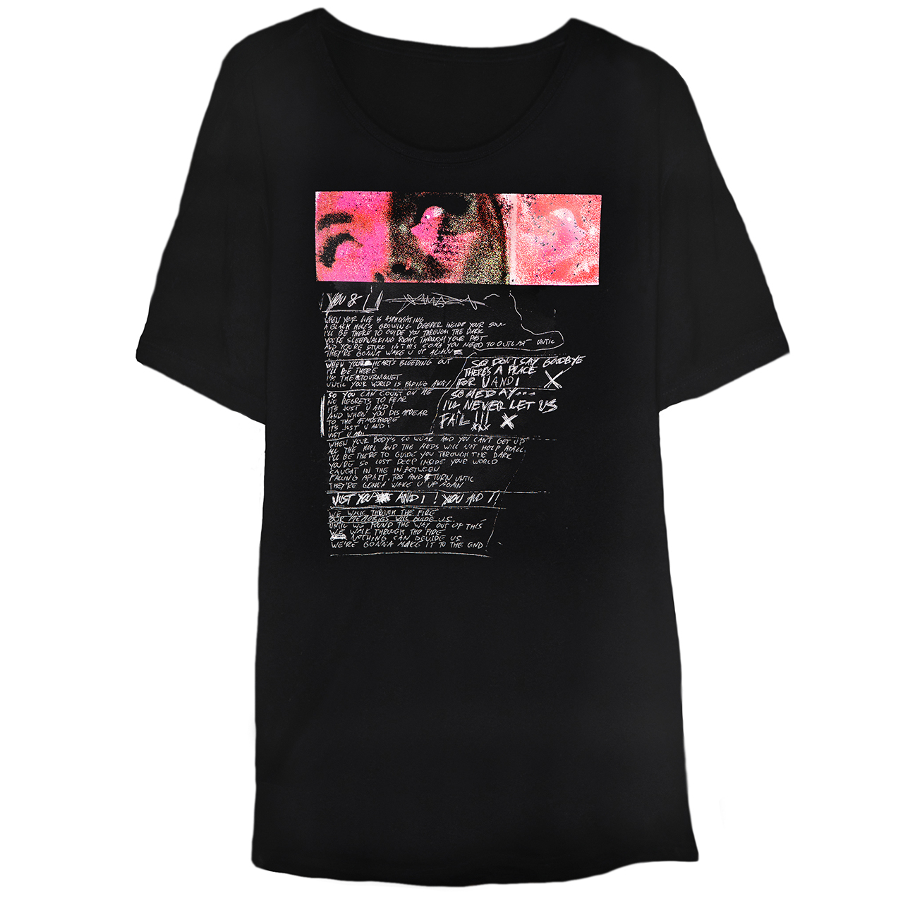 GHOSTKID Ghøstkid - You & I Tee T-Shirt black