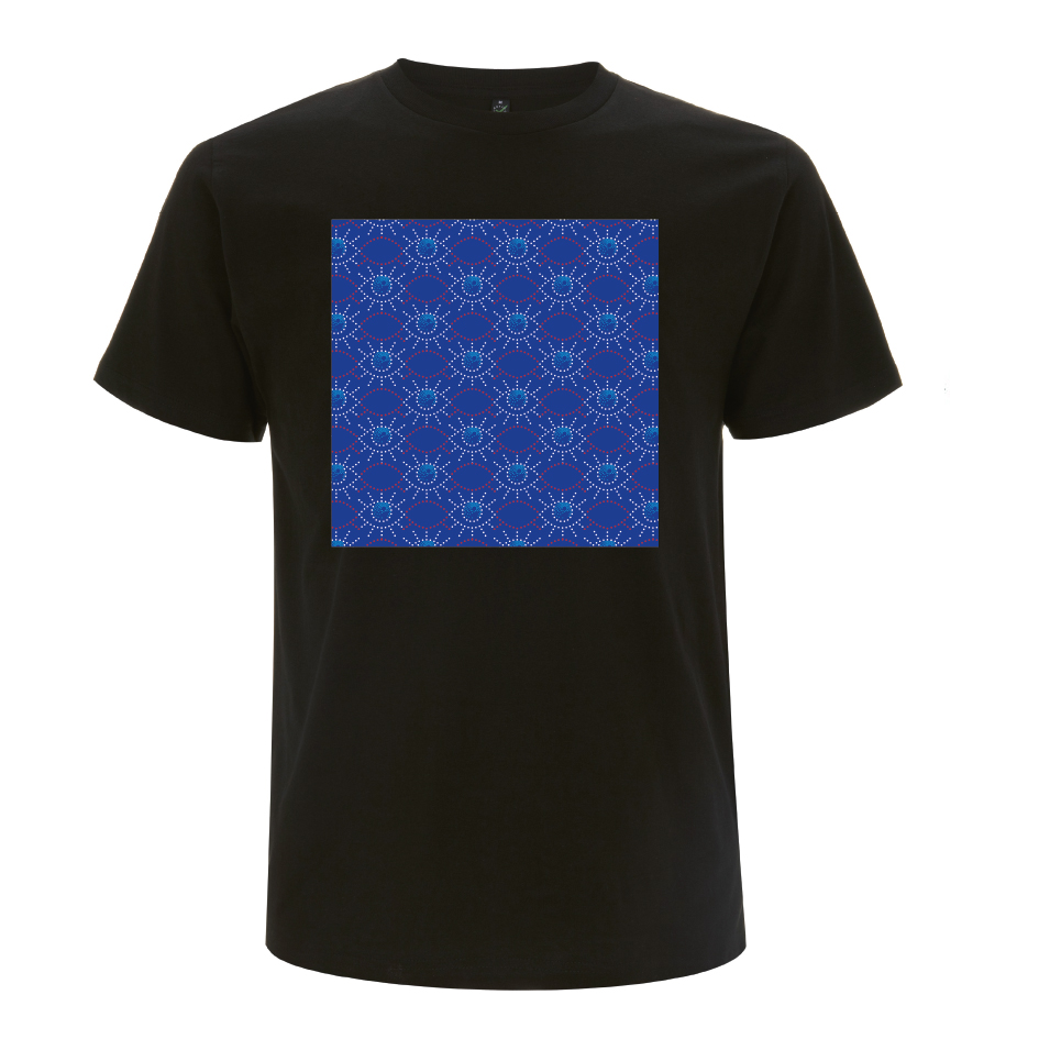 Grönemeyer Shirt Pattern T-Shirt schwarz
