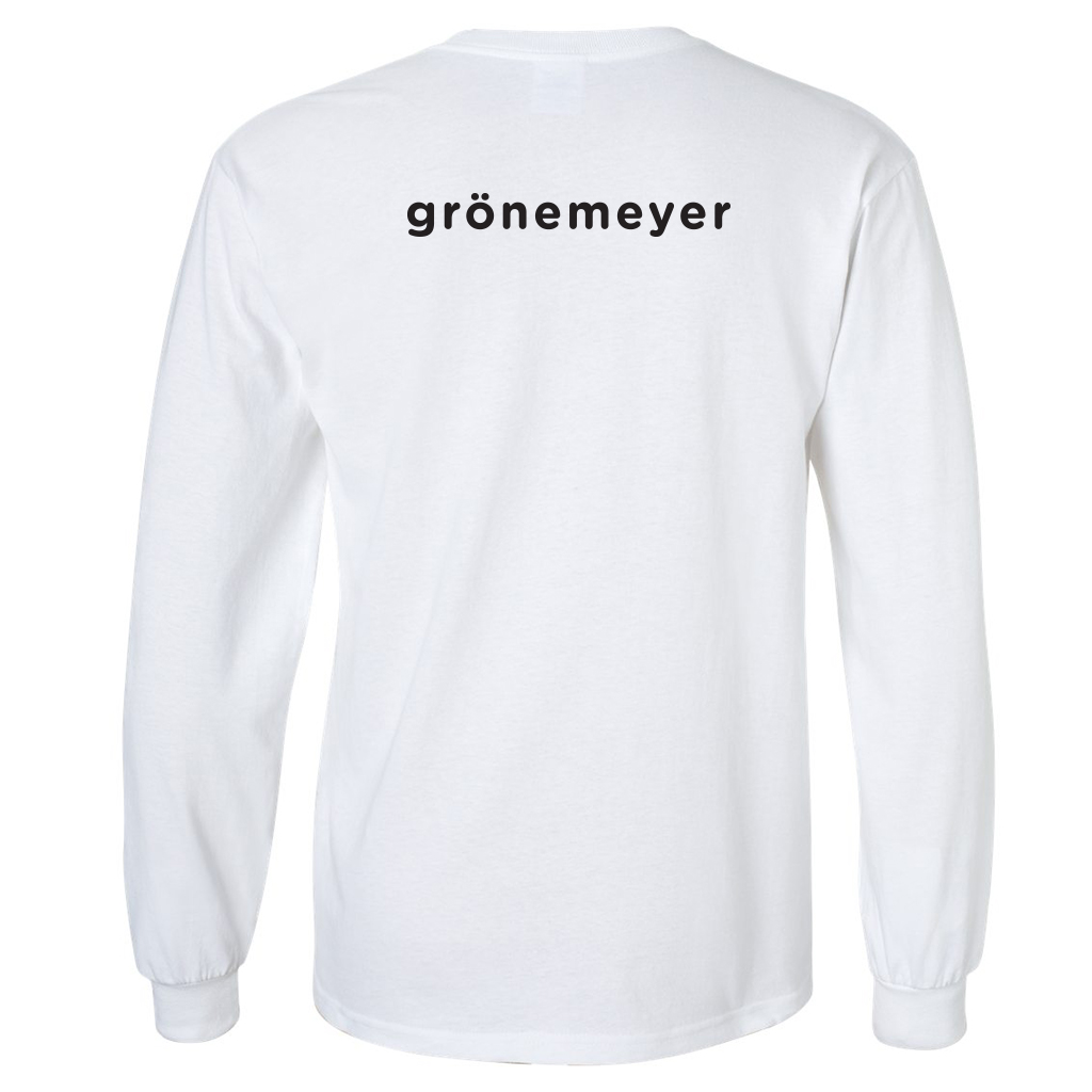Grönemeyer Signature Longsleeve unisex Longsleeve weiß