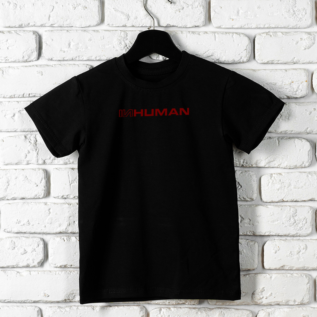 INHUMAN INHUMAN Shirt, Schwarz