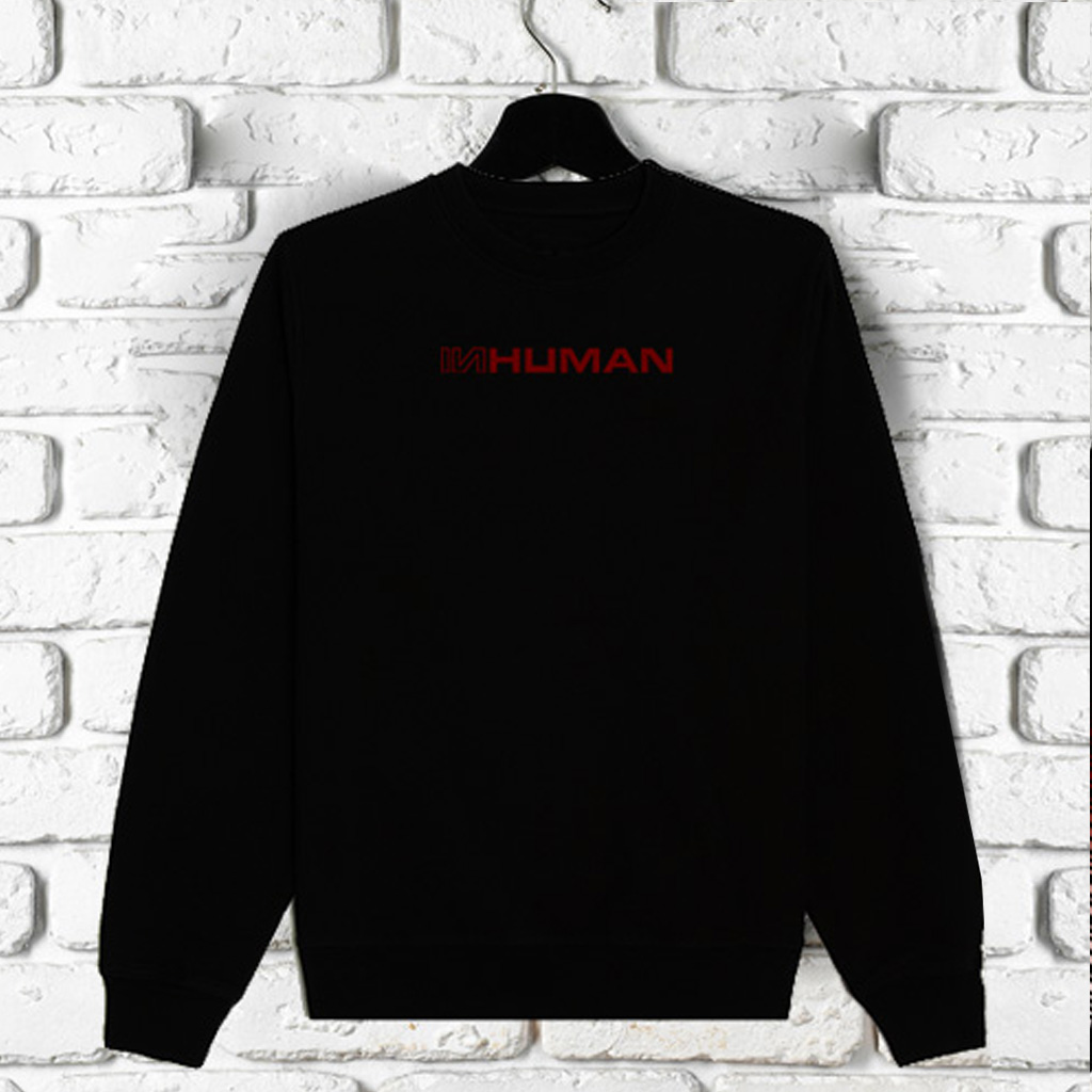 INHUMAN INHUMAN Sweater, Schwarz