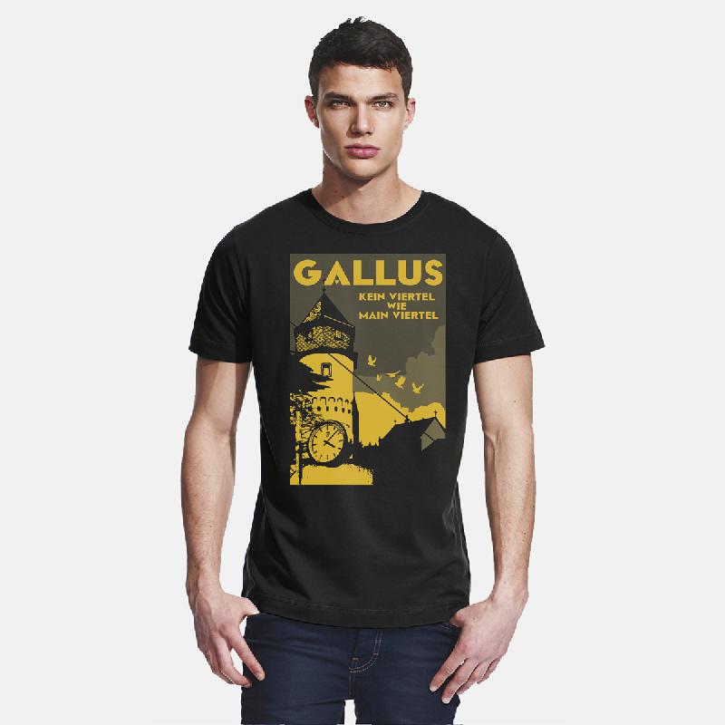 Journal Frankfurt Gallus T-Shirt, schwarz