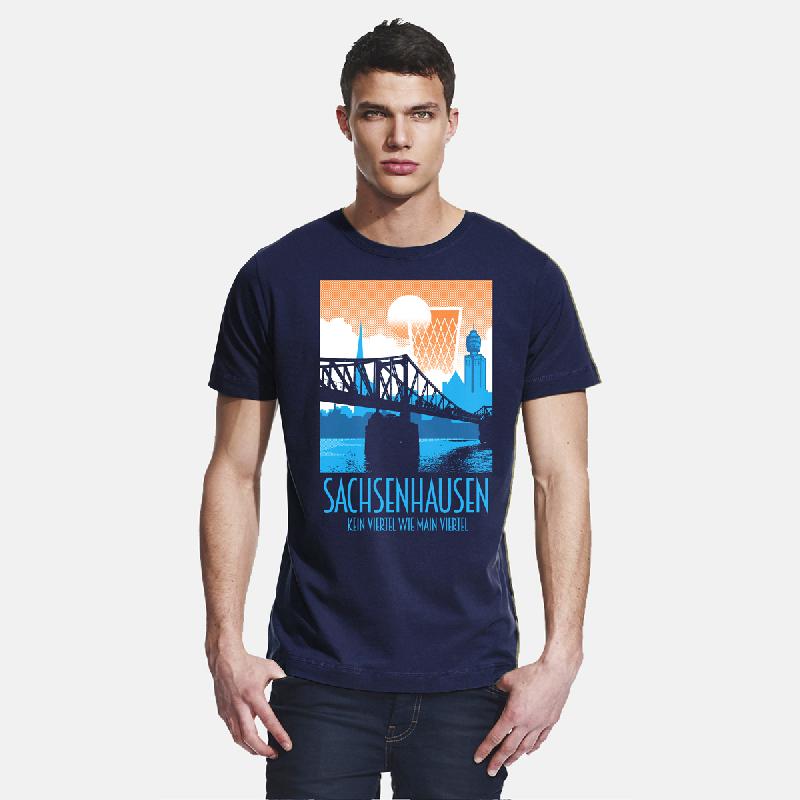 Journal Frankfurt Sachsenhausen T-Shirt, navy