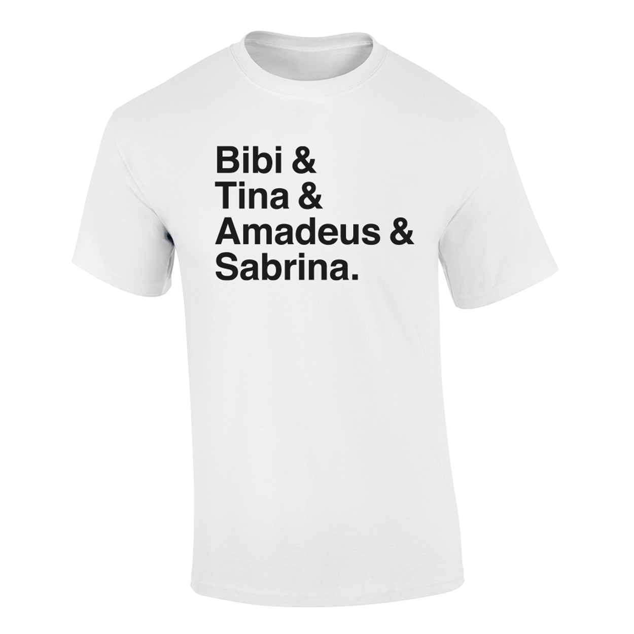 Kommerz mit Herz Bibi&Tina Ladies Shirt, White