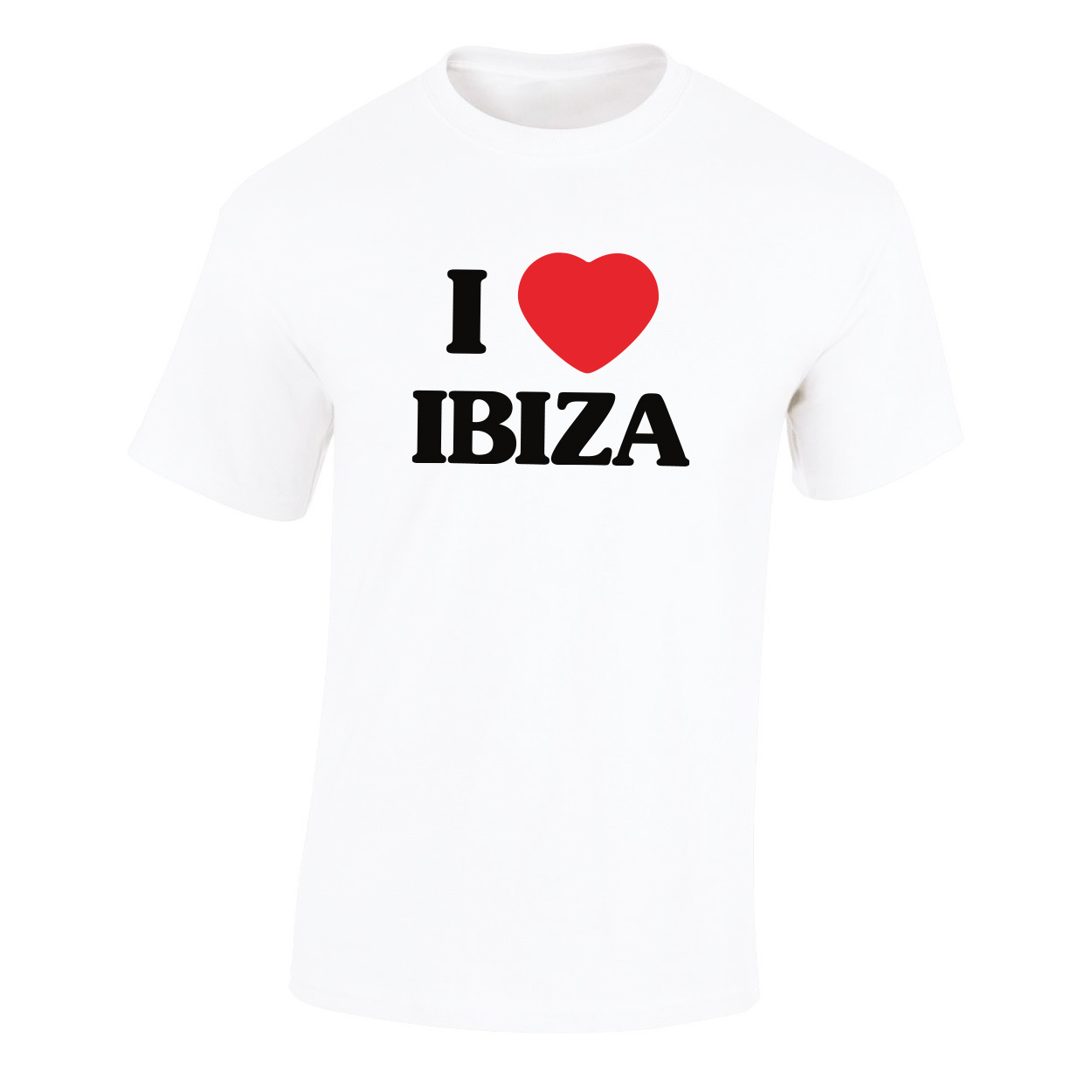 Kommerz mit Herz T-Shirt "Ibiza" Shirt, Weiss