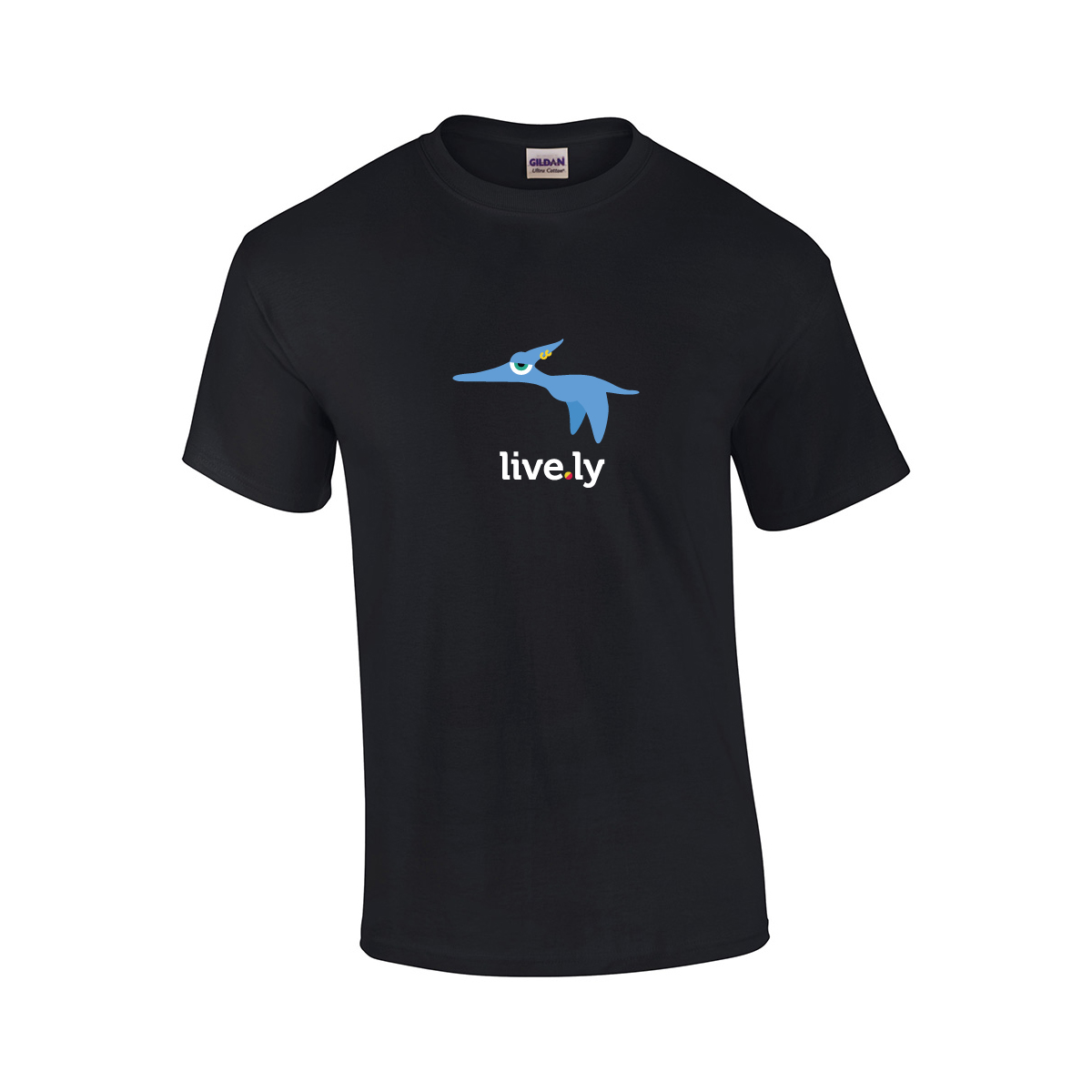 musically PRE-ORDER live.ly dinosaur shirt T-Shirt black
