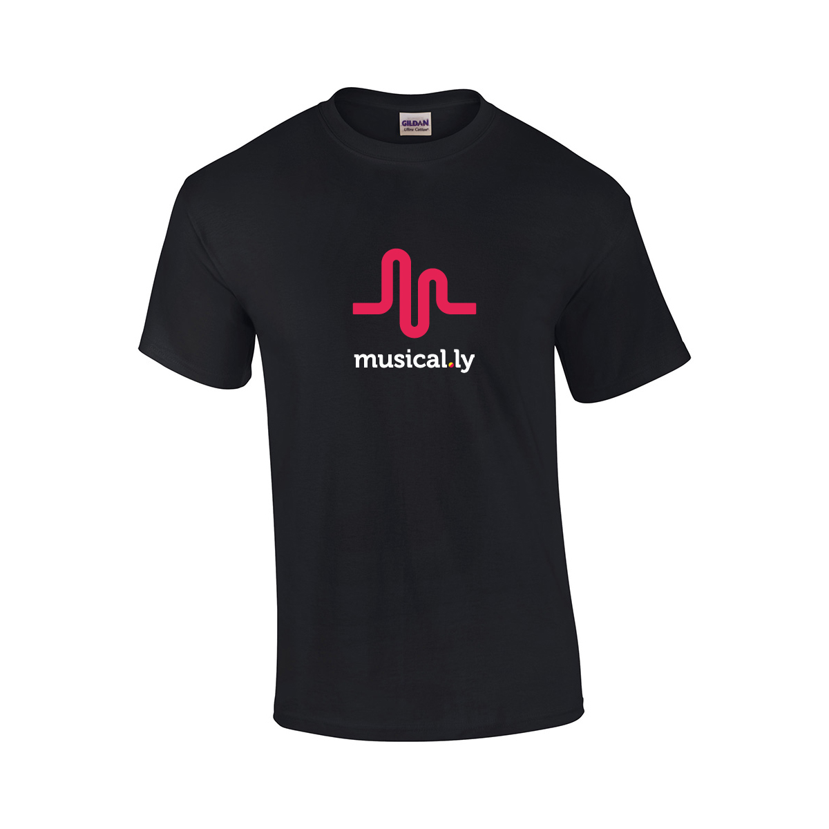 musically PRE-ORDER musical.ly big logo shirt T-Shirt black