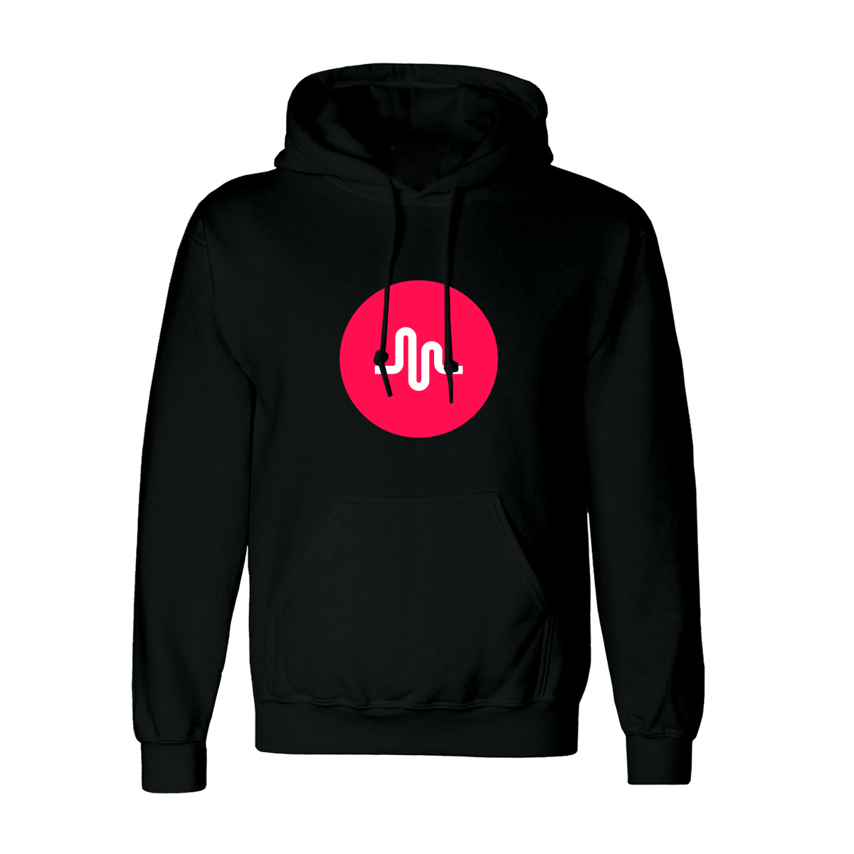 musically PRE-ORDER musical.ly logo hoodie Hoodie black
