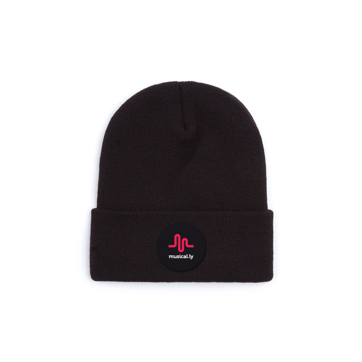musically musical.ly Mütze Beanie schwarz