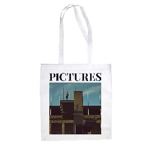 Pictures Tote Bag Cover Cotton Bag White