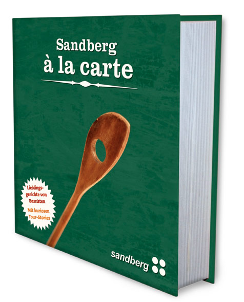 Sandberg Á La Carte Buch (Sprache wählen)
