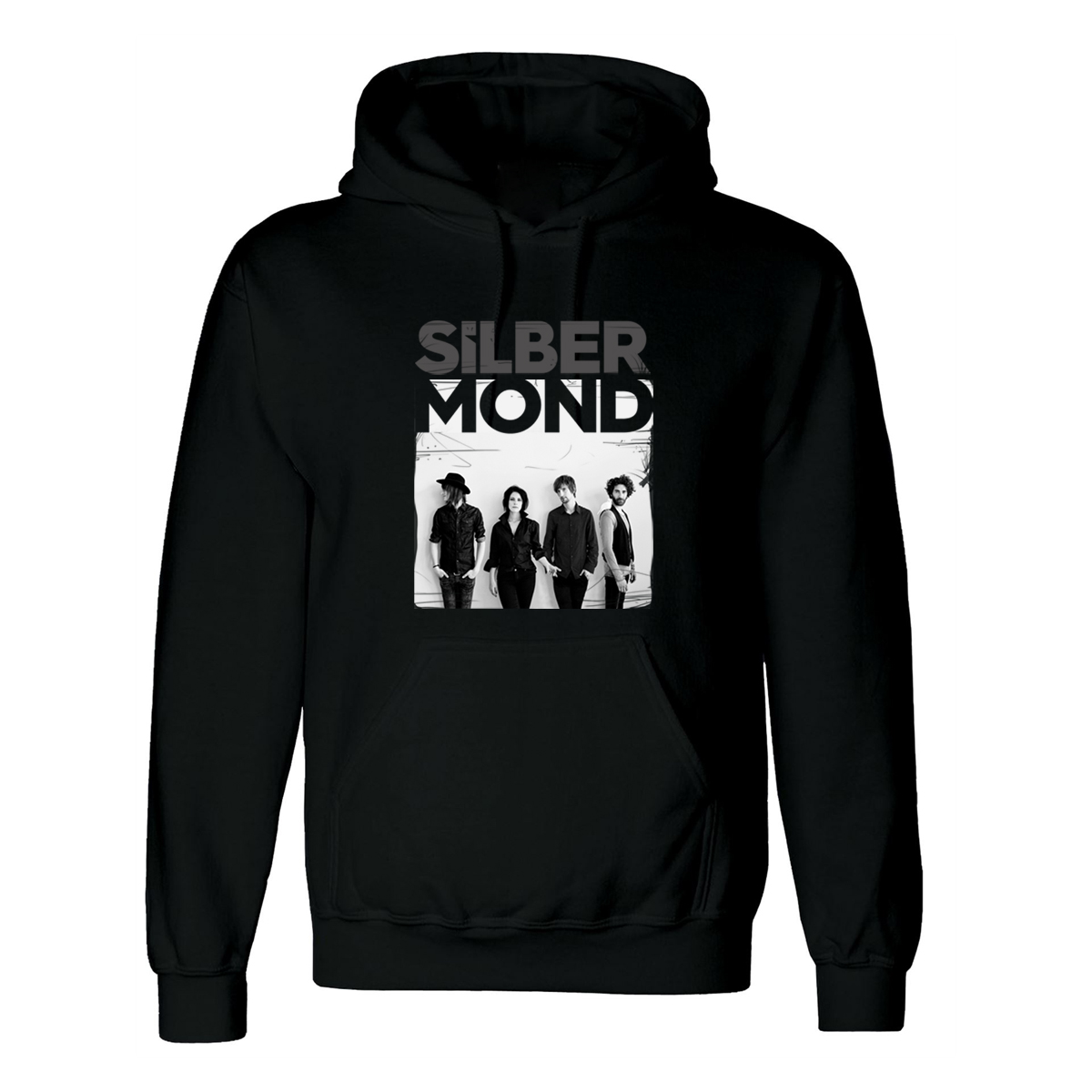 Silbermond Tour 2017 Unisex Hoodie Hoodie Black
