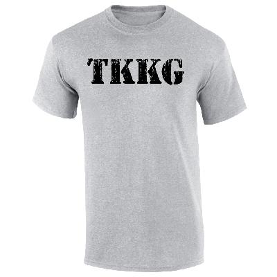 TKKG TKKG Logo-Shirt Version schwarz unisex T-Shirt grau meliert