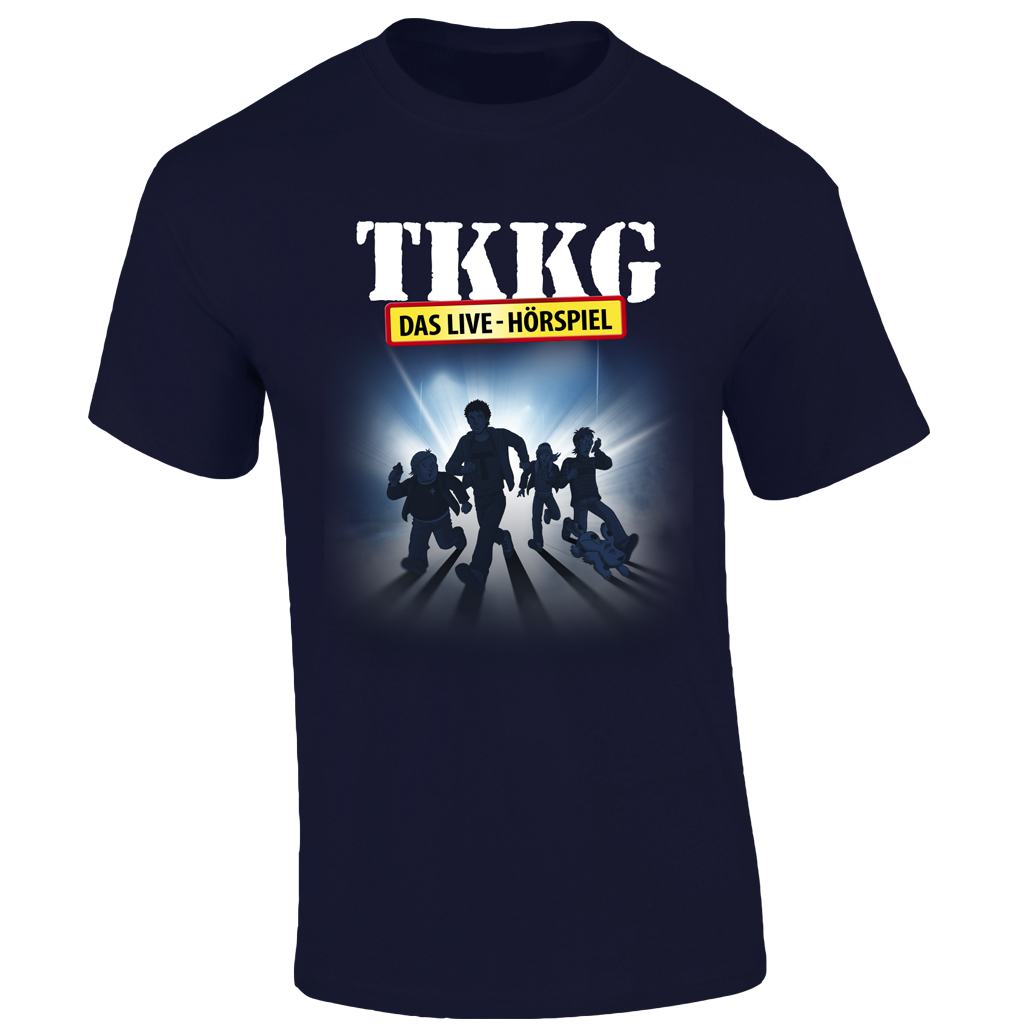 TKKG TKKG Tour-Shirt unisex T-Shirt marineblau