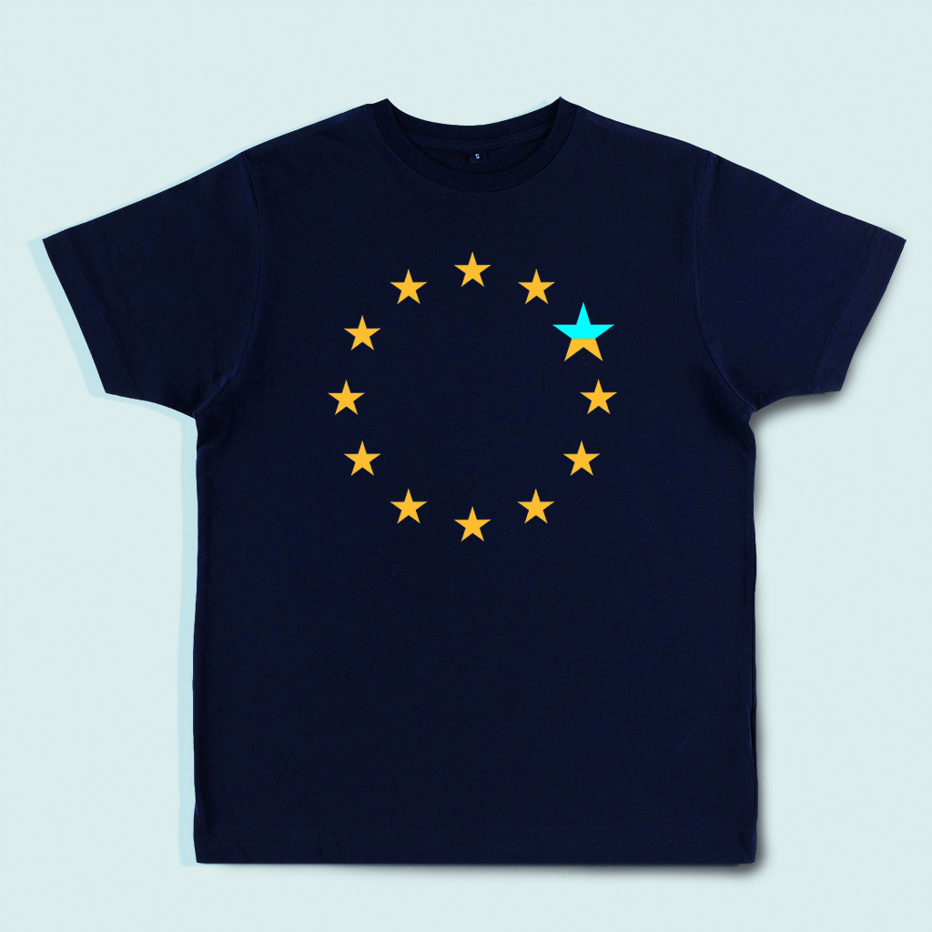 TMR EUKRAINE CHARITY T-Shirt, navyblau