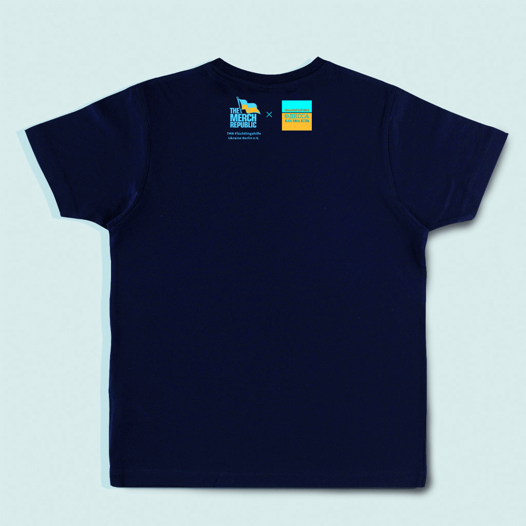 TMR EUKRAINE CHARITY T-Shirt navyblau