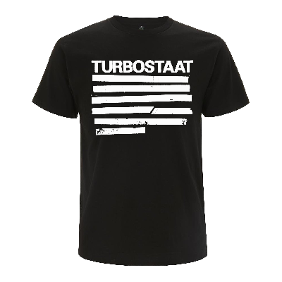 Turbostaat Balken (Herren) Shirt BIO schwarz