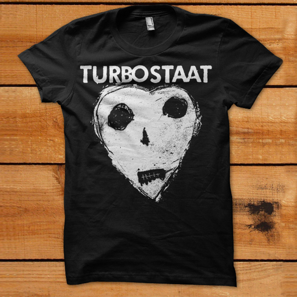 Turbostaat Peter Herz Herren T-Shirt schwarz