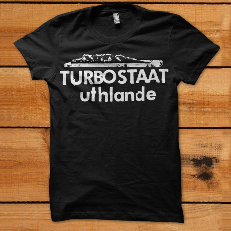 Turbostaat Uthlande unisex T-Shirt schwarz
