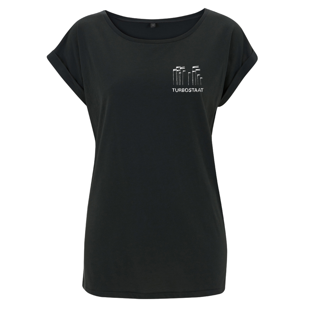 Turbostaat VORBESTELLUNG - Windhose Shirt Frauen Girlie, schwarz