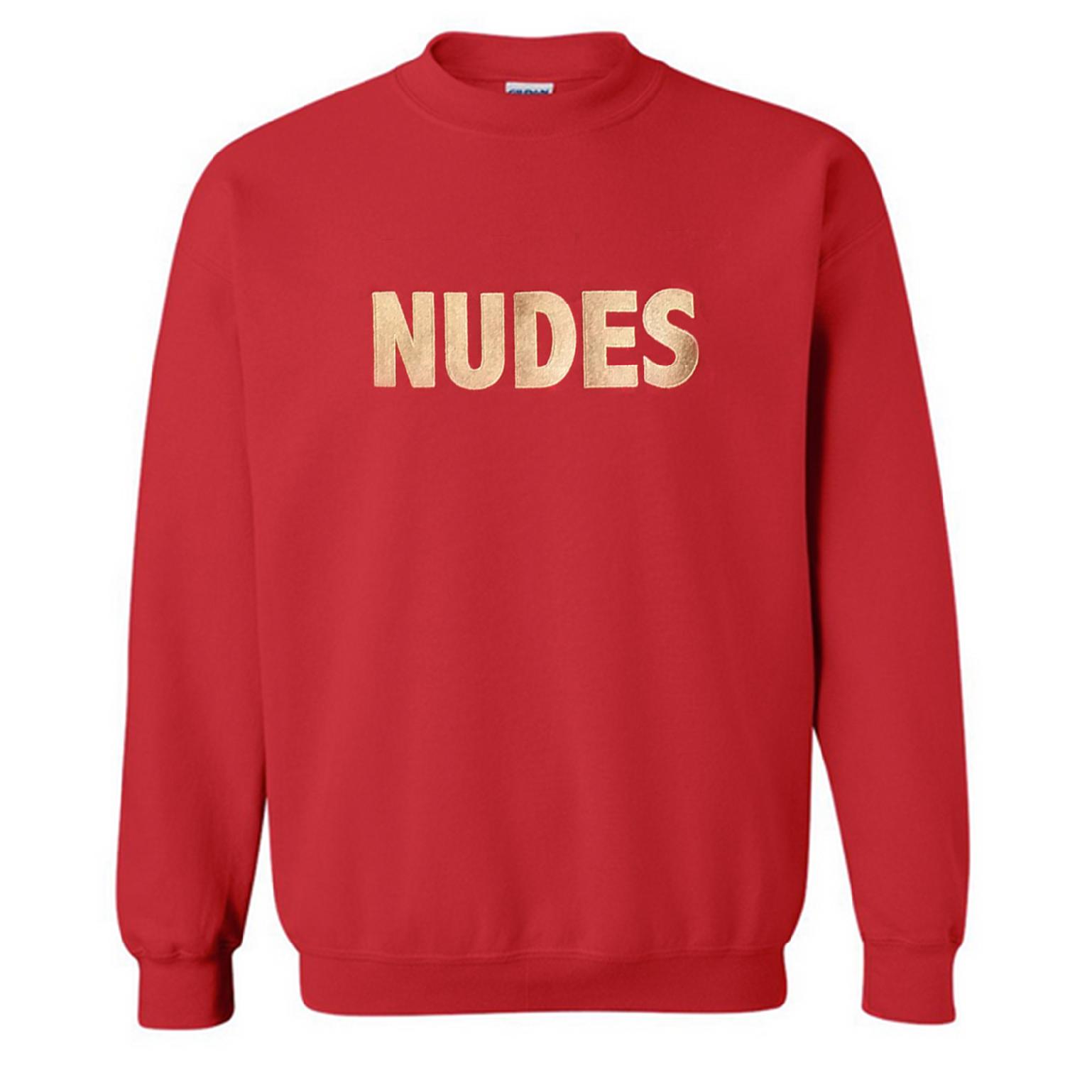 Weiter Weiter Nudes Sweater, Rot