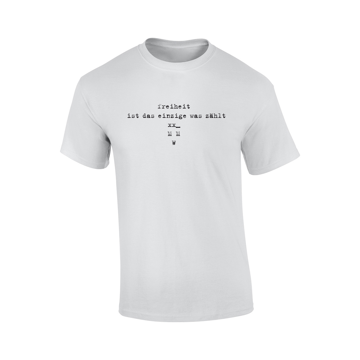 Westernhagen Freiheit T-Shirt Herren Shirt weiß
