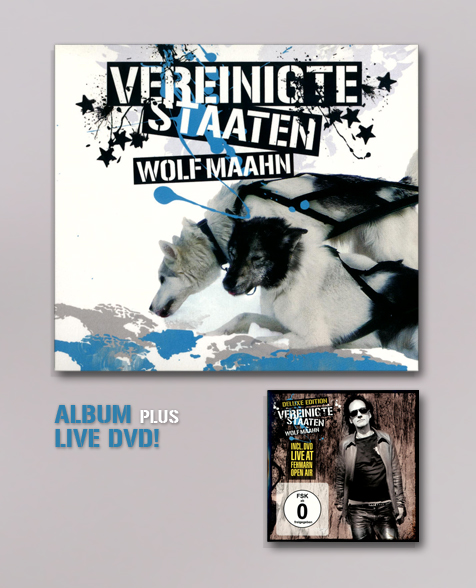 Wolf Maahn Vereinigte Staaten Deluxe CD/DVD